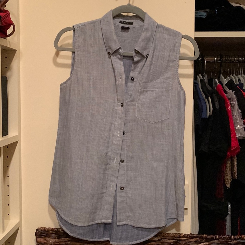 Theory blouse tank top